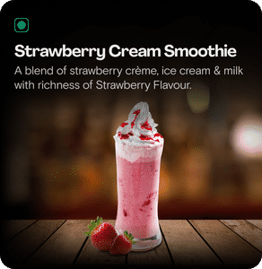 Strawberry Cream Smoothie