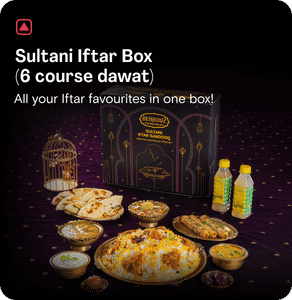 Sultani Iftar Box (6 course daawat )