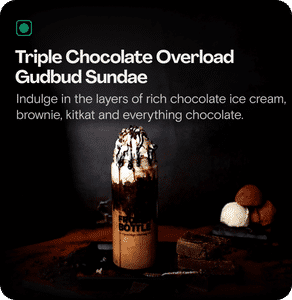 Triple Chocolate Overload Gudbud Jar
