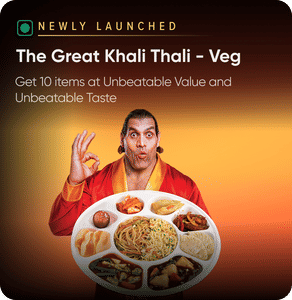 The Great Khali Thali Veg