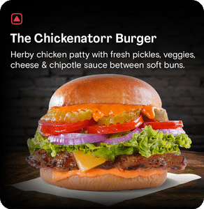 Chickenatorr Burger (High Protein)
