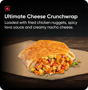 Ultimate Cheese Crunchwrap - Non Veg