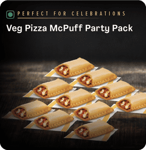 Veg Pizza McPuff Party Pack