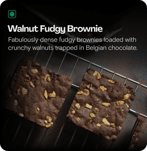 Walnut Fudgy Brownie