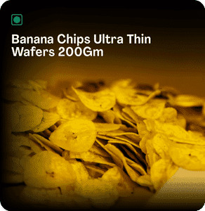 Banana Chips Ultra Thin Wafers 200gm
