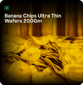 Banana Chips Ultra Thin Wafers 200gm