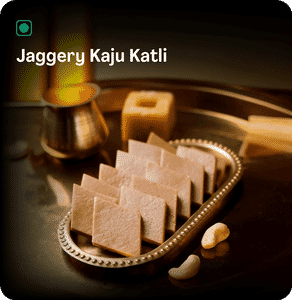 Jaggery Kaju Katli