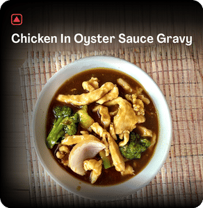 Chicken In Oyster Sauce Gravy