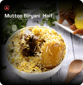 Mutton Biryani [Half]