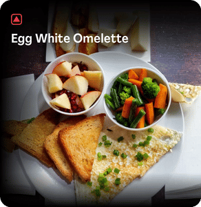 Egg White Omelette