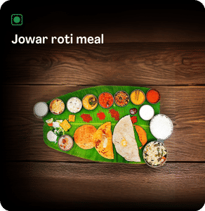 Jowar Roti Carrier Meals (Serves  3)