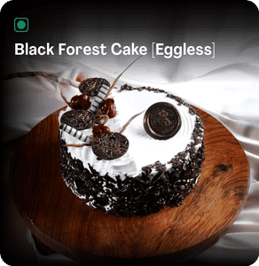 Black Forest Cake [Eggless]
