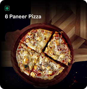 6" Paneer Pizza