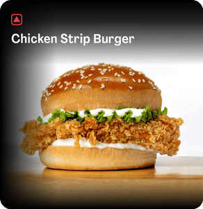 Chicken Strip Burger