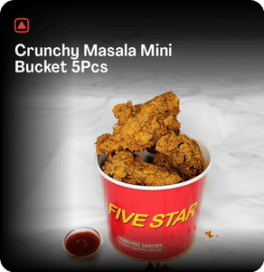 Crunchy masala mini bucket 5pcs
