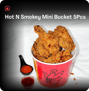 Hot n smokey mini bucket 5pcs