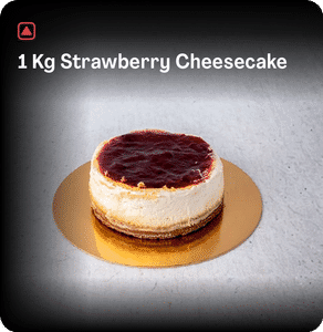 1 Kg Strawberry Cheesecake
