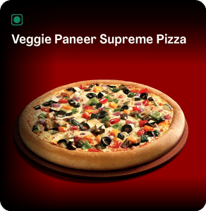 Veggie Paneer Supreme Pizza