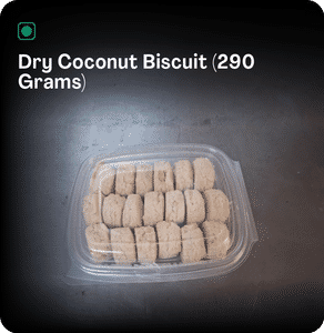 Dry Coconut Biscuit (290 Grams)