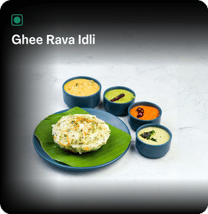 Ghee Rava Idli