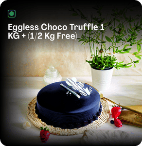 Eggless Choco Truffle 1 KG + (1 Kg Free)