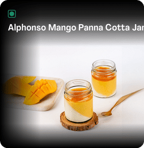 Alphonso Mango Panna Cotta Jar