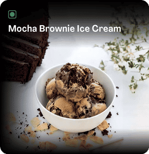Mocha Brownie Ice Cream