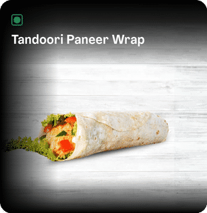 Tandoori Paneer Wrap