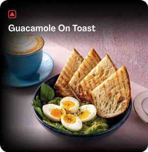 Guacamole On Toast