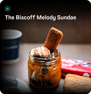 The Biscoff Melody Sundae