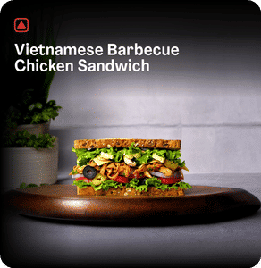 Vietnamese Barbecue Chicken Sandwich