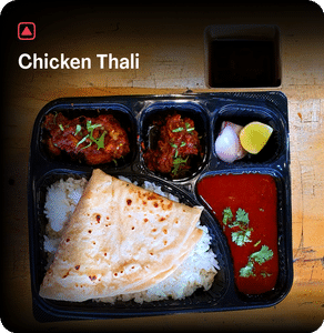 Chicken Thali