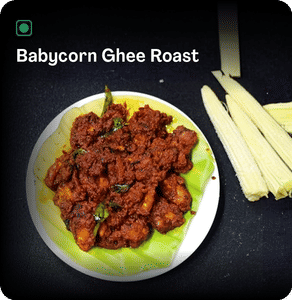Babycorn Ghee Roast