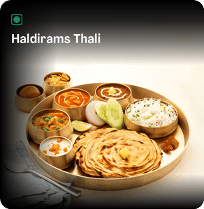 Haldiram's Thali