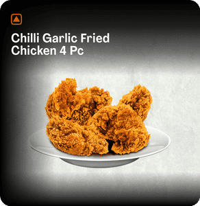 Chilli Garlic Fried Chicken 4 Pc