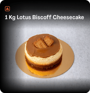 1 Kg Lotus Biscoff Cheesecake