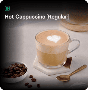 Hot Cappuccino [Regular]