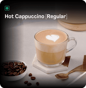 Hot Cappuccino [Regular]