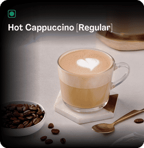 Hot Cappuccino [Regular]
