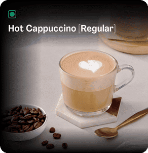 Hot Cappuccino [Regular]