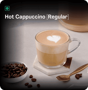 Hot Cappuccino [Regular]