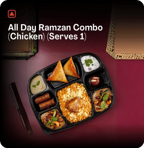 ⁠All day Ramzan Combo (Chicken) (Serves 1)