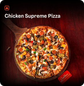 Chicken Supreme Pizza