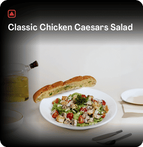Classic Chicken Caesars Salad