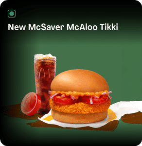 New McSaver McAloo Tikki