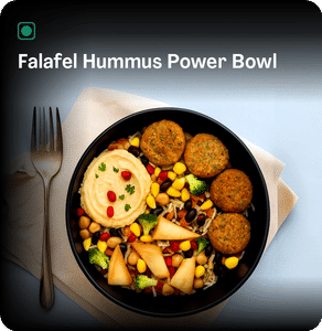 Falafel Hummus Power Bowl
