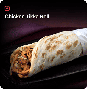 Chicken Tikka Roll