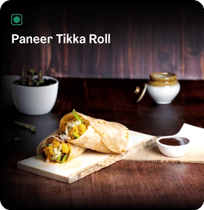 Paneer Tikka Roll