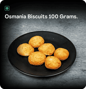 Osmania Biscuits 100 Grams.