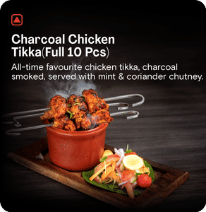 CHARCOAL CHICKEN TIKKA